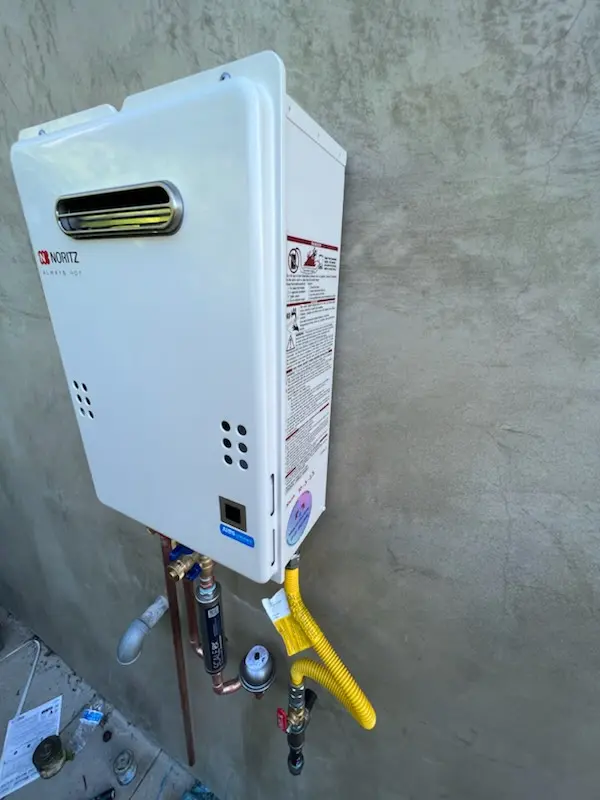 Tankless water heater installation for Drake homes